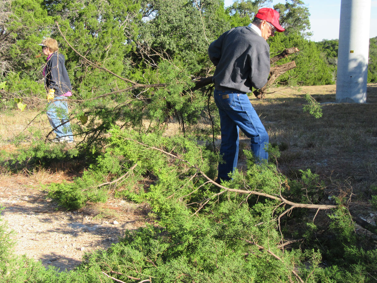 fire wise community chipping in